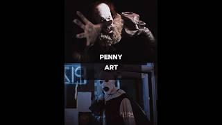 Pennywise VS Art the clown #capcut #edit #clown #1v1 #pennywise #art #fyp #viral #shorts