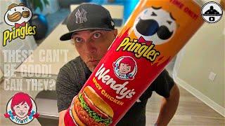 Pringles® Wendy's® Spicy Chicken Sandwich Review!  | theendorsement