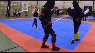 Bergen Open Longsword, pools. Reiersen (R) vs. Nyzell(B)