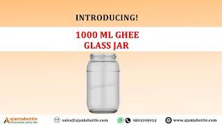 "1000 ML GHEE GLASS JAR" FOR - GHEE