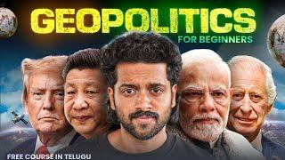 FREE OF COST *GEOPOLITICS* Course In Telugu | Aye Jude