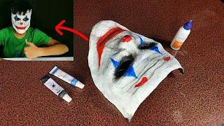 How to make 3d Joker mask from paper | Easy for DIY |