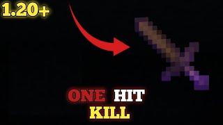 How to make ONE HIT KILL Sword| in Minecraft