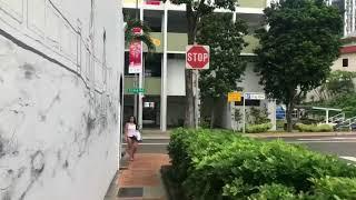 Trail from Duxton Hill to Tanjong Pagar MRT