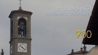 Le campane di Mapello (BG) - Suoni per la Sacra Famiglia - VIDEO 900°