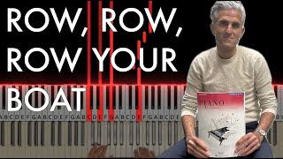 Faber Piano Adventures Lesson Book 1: Row, Row, Row Your Boat