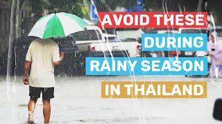 Thailand's rainy season - - Tips on how to survive Thailand's rainy season