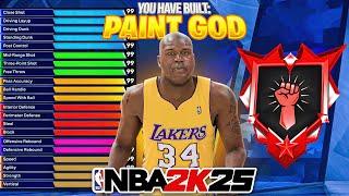 BEST "PAINT GOD" CENTER BUILD in NBA 2K25! 99 DUNK, HOF REBOUNDING, CONTACT DUNKS! BEST BIGMAN BUILD