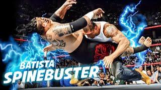 Wwe Batista Spinebuster Compilation