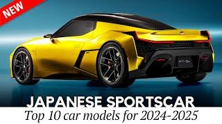 Best Japanese Sports Cars to Arrive in 2025: Top Performance Done Right