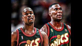 Gary Payton & Shawn Kemp in Toronto (11/21/95)