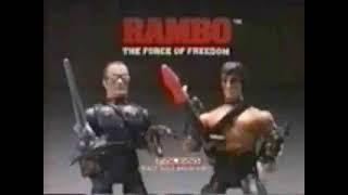 Rambo Action Figures TV Commercial (Rambo & General Warhawk)