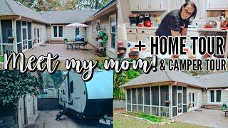 MEET MY MOM | home and camper tour! | family fun weekend! | VLOGMAS DAY 1 