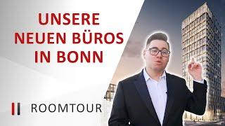 Roomtour bei JUHN Partner in Bonn: so toll sieht unsere neue Büroetage aus!