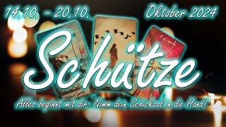  Schütze/Sagittarius 14.10. - 20.10. Oktober 2024 : Nimm dein Schicksal in die Hand!