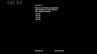  SSC CGL PYQ | Quest 2 | Can You Solve It? #sscCGL #sscCGL  #sscCGL2025#govtexams  #sscmcq