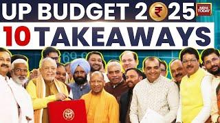 What's New In Yogi's UP Budget 2025? | Yogi Adityanath | UP Govt | Uttar Pradesh | India Today