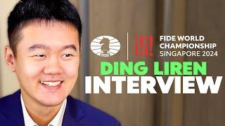 EXCLUSIVE INTERVIEW with Ding Liren on FIDE World Chess Championship and His Preparation