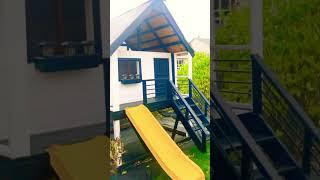 DIY Playhouse plans available on ETSY #playhouse #diy #tinyhouse #build #backyardbuild #home #howto