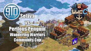 Messy castle drops! - Selava vs Perilous Penguin | Age of Empires II - WWCC