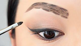 HOW TO: Fill In Your Eyebrows For Beginners | chiutips