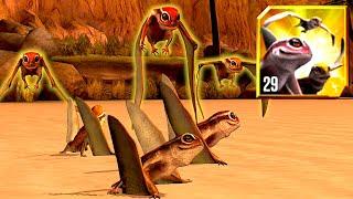 NEW FLOCK ANUROGNATHUS NEW ANIMATION FIRSTLOOK BATTLES - Jurassic World The Game