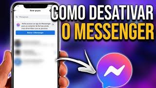 Como desativar o MESSENGER DO FACEBOOK