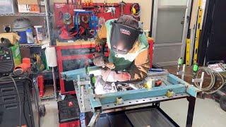 Harbor Freight Titanium Modular Welding Table Review