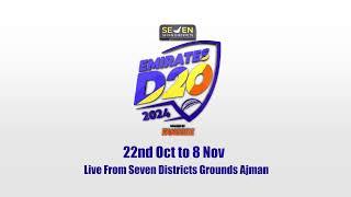 Dubai vs Fujairah | Match 20 | Seven Districts Present Emirates D20 Powered by Fancode