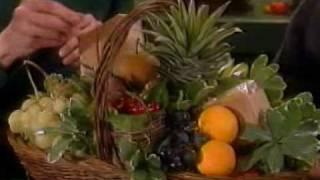 Manhattan Fruitier makes fruit basket on Martha Stewart Show