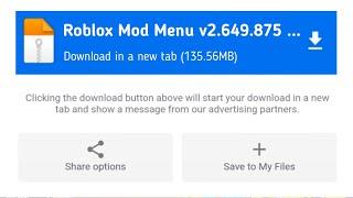 Roblox Mod Menu 2.649.875 Free Robux & Shopping | Fly, Speed & Unlimited Robux (2024)