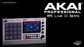 Akai MPC Live 2 Retro Edition Workstation - AmericanMusical.com