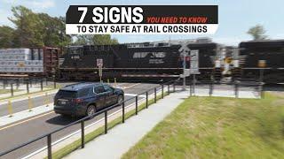 7 Signs You Need to Know to Stay Safe at Rail Crossings