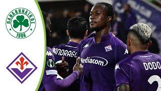 Panathinaikos vs Fiorentina - Extended Highlights & All Goals 2025 HD