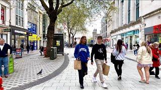 Walking Around Cardiff City Centre, Wales 󠁧󠁢󠁷󠁬󠁳󠁿