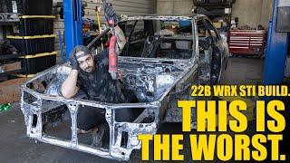 Building a Subaru 22B; Total Chassis Tear Down