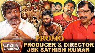 Producer & Actor & Director J.SathishKumar | Chai with Chithra | Promo