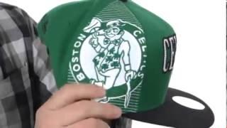 Mitchell & Ness Boston Celtics Laser Stitch Snapback SKU:#8044877