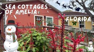 Vlogmas: Sea Cottages of Amelia Exterior Walking Tour - Amelia Island, FL Dec. 2024