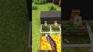 СЕКРЕТНЫЙ АВТОМАТИЧЕСКИЙ ПОЛ В МАЙНКРАФТЕ  #shorts #minecraft