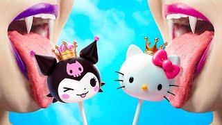 From Hello Kitty And Kuromi To Disney Princess! / How to Become Disney Princess!