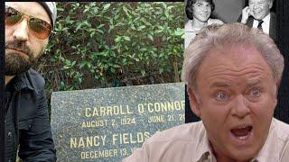 Famous Graves: Sad Life & Death of Archie Bunker Actor Carroll O'Connor & Son Hugh