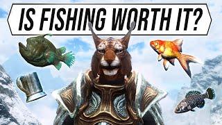 Is Fishing really Worth it? - Skyrim Anniversary Edition Gameplay