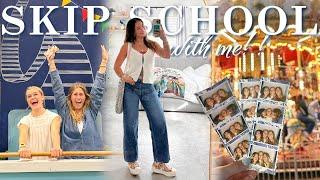 SKIP SCHOOL W/ ME!!  **senioritis is so real** || Realistic days in my life