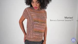 Marisol Tee from Berroco Summer Sesame Collection 360º