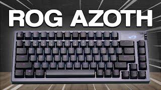 This Gaming Keyboard is Great, BUT... | ASUS ROG AZOTH