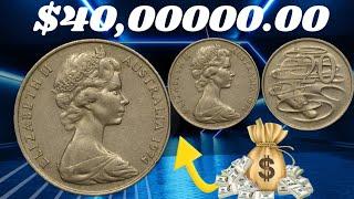 1974 Australian 20 Cent Coin Worth a Fortune!  You Won't Believe How Much It's Selling For!