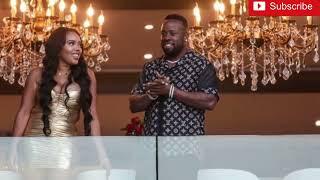 Angela Simmons Gifted Yo Gotti An All Black Tesla Suv At His Surprise B-Day Party...#viral