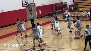 Daniel Esparza 2021  39 pts Sonora vs Canyon Crest