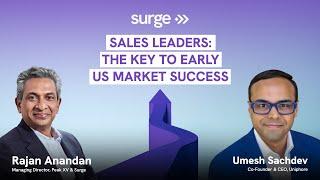 Umesh Sachdev & Rajan Anandan on the Making of Uniphore, Pivots, & Building in the US Market